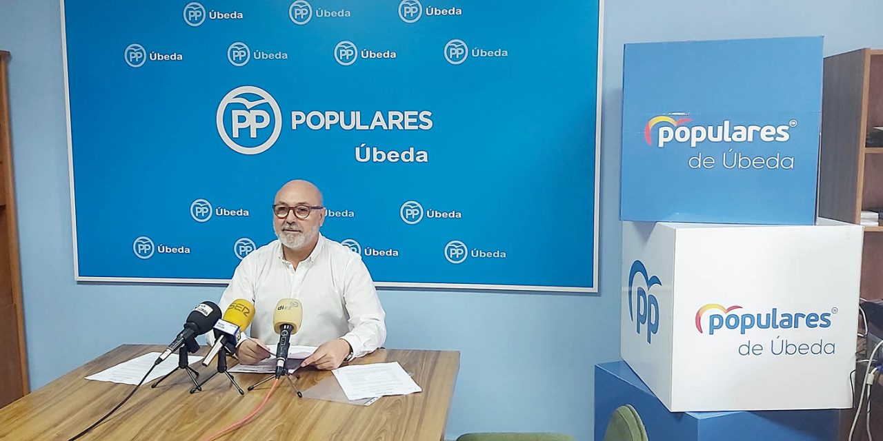 PP de Úbeda critica la “manipulación” del equipo de Gobierno ante la «pérdida de subvenciones»