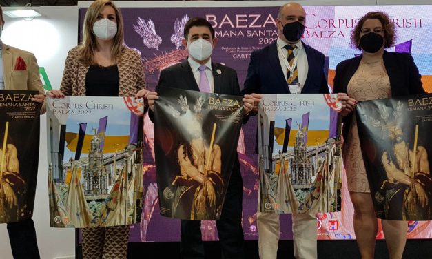 La celebración de la Semana Santa y el Corpus Christi, reclamos turísticos de Baeza en Fitur 2022