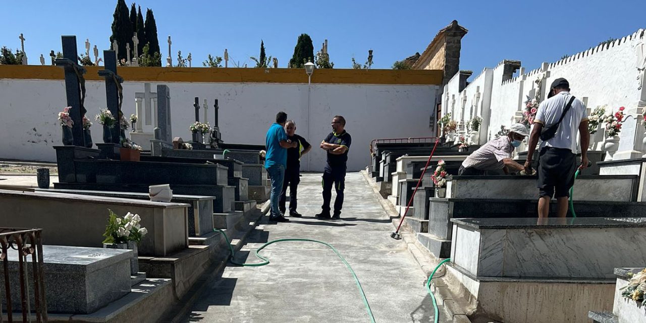 ÚBEDA INVIERTE 40.500 EUROS PARA REPARAR ALGUNAS ZONAS DEL CEMENTERIO DE SAN GINÉS