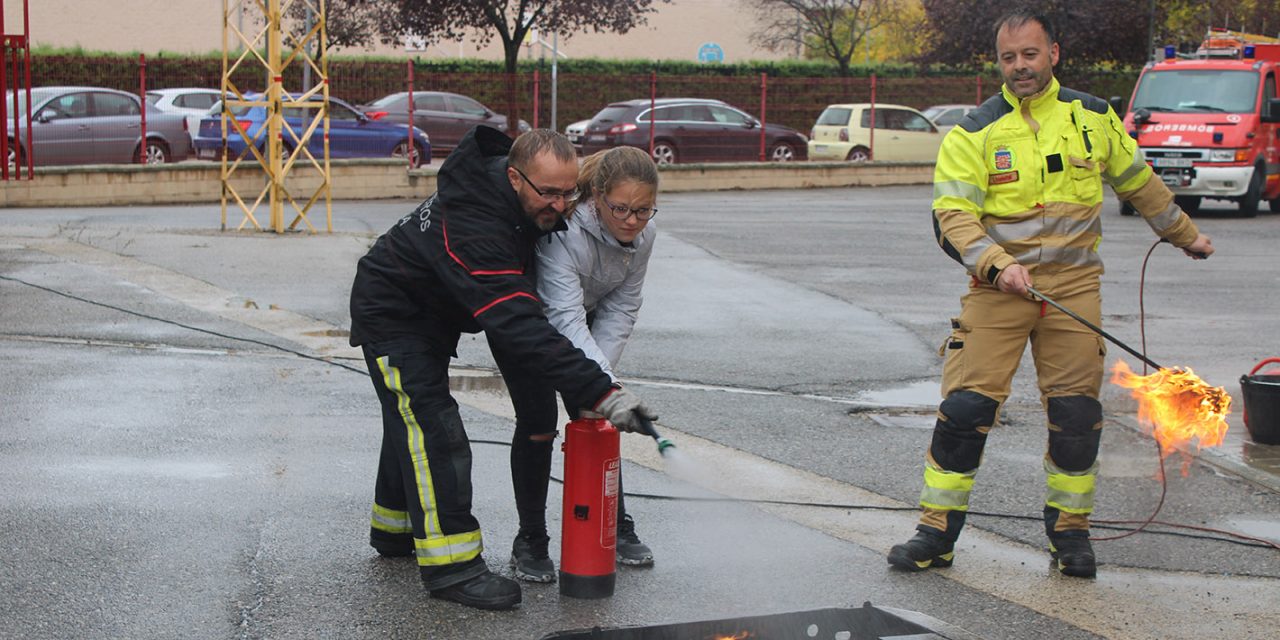 EL PARQUE DE BOMBEROS ACOGE UNA JORNADA SOBRE PREVENCIÓN DE INCENDIOS DIRIGIRA A MENORES