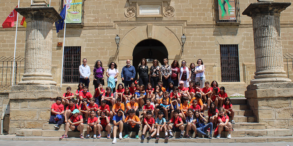 EL ALUMNADO DEL CEIP DION CASIO DE MÉRIDA LLEGA A LA CIUDAD DE ÚBEDA PARA VIVIR UNA EXPERIENCIA DE INTERCAMBIO DENTRO DEL PROGRAMA AULA DEL PATRIMONIO