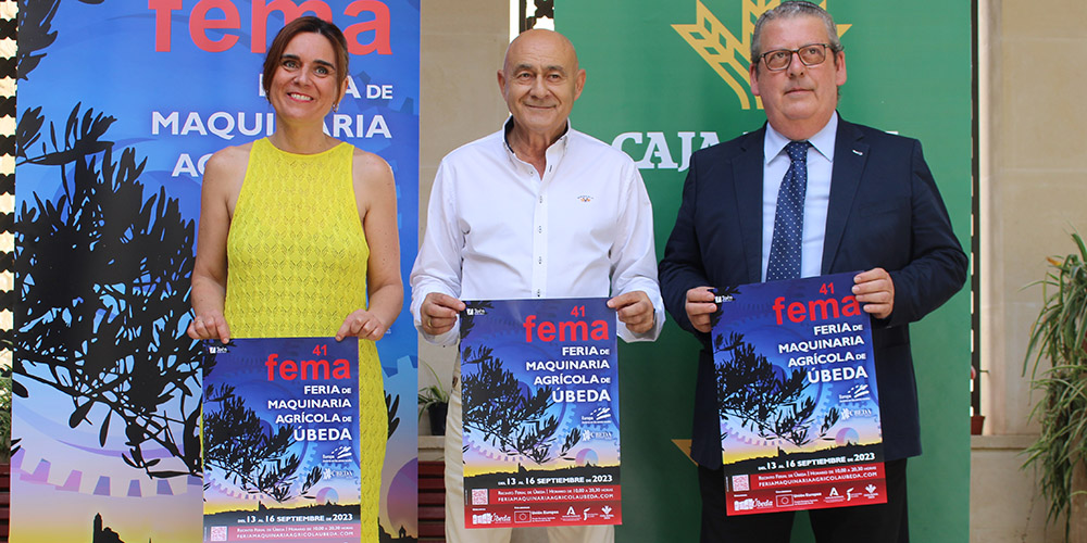 ÚBEDA VOLVERÁ A SER EL EPICENTRO DE LA MAQUINARIA AGRÍCOLA Y EL SECTOR DEL OLIVAR EN EL MES DE SEPTIEMBRE