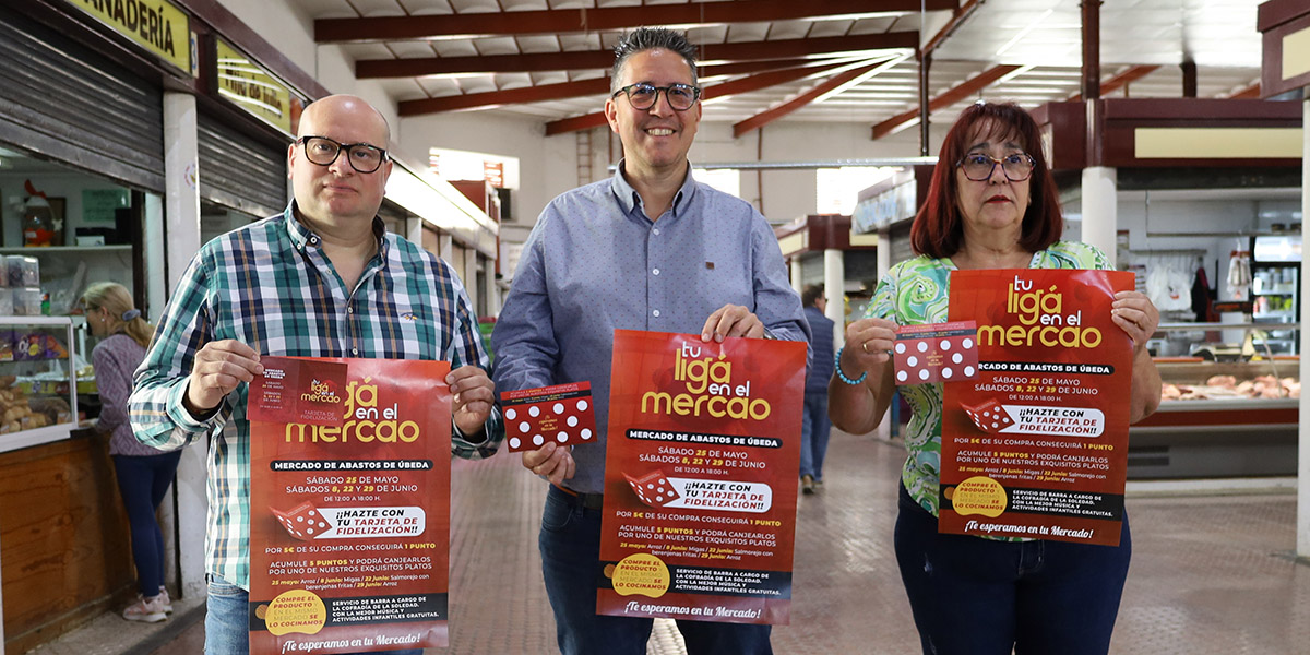 NACE LA INICIATIVA “TU LIGÁ EN EL MERCAO” PROMOVIDA POR LA ASOCIACIÓN DE VENDEDORES DEL MERCADO DE ABASTOS Y EL AYUNTAMIENTO DE ÚBEDA