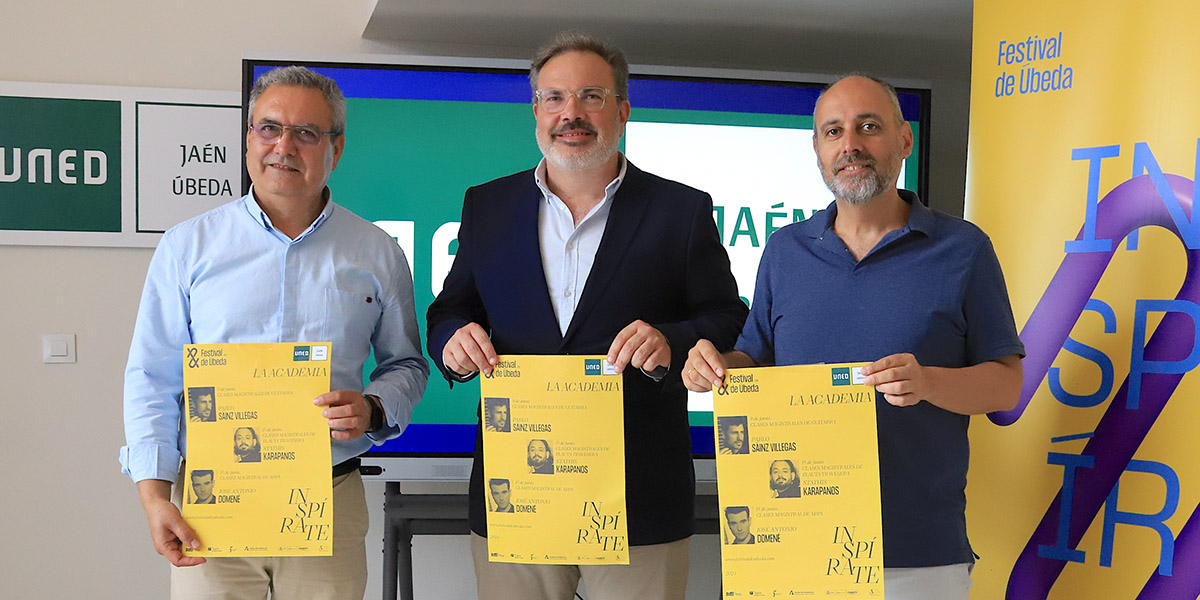 La Academia, el apartado formativo del Festival de Úbeda que llega de la mano de la UNED