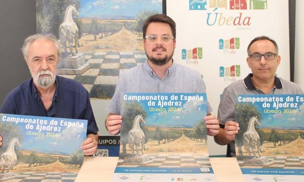 ÚBEDA VOLVERÁ A ACOGER EL CAMPEONATO DE ESPAÑA DE AJEDREZ POR EQUIPOS EN LA MODALIDAD RÁPIDA