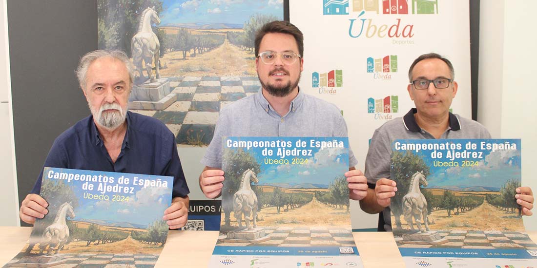 ÚBEDA VOLVERÁ A ACOGER EL CAMPEONATO DE ESPAÑA DE AJEDREZ POR EQUIPOS EN LA MODALIDAD RÁPIDA